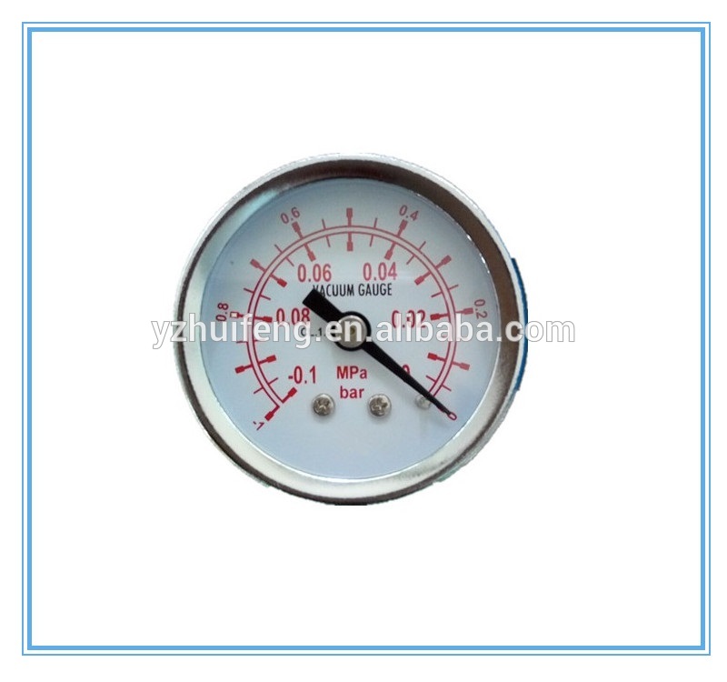 HF vacuum pressure gauge manometer mmhg