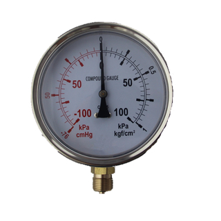 Compound Pressure Vacuum Gauge